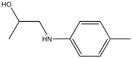 N,N-2-hydroxypropyl-P-toluidine Structure
