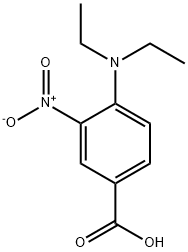 4-(diethylamino)-3-nitrobenzoic acid Structure