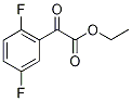 Ethyl 2,5-difluorobenzoylformate Structure