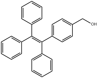 BenzeneMethanol, 4-(1,2,2-triphenylethenyl)- Structure
