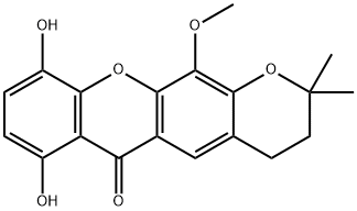 Garcinexanthone A Structure