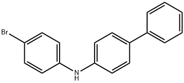 N-(4-Bromophenyl)-[1,1'-biphenyl]-4-amine Structure