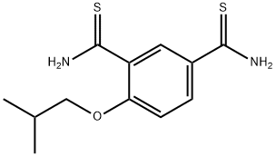 4-(2-Methylpropoxy)-1,3-benzenedicarbothioaMide Structure