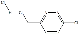 3-chloro-6-(chloroMethyl)pyridazine hydrochloride Structure