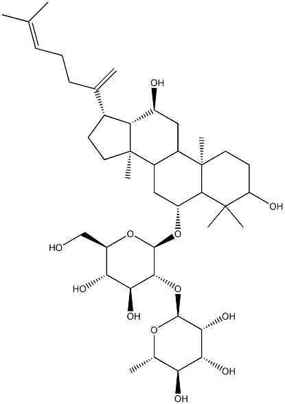 Ginsenoside Rg6 Structure