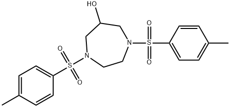 1,4-ditosyl-1,4-diazepan-6-ol Structure