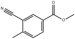 Methyl 3-cyano-4-Methylbenzoate Structure