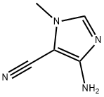 1H-Imidazole-5-carbonitrile,4-amino-1-methyl-(9CI) Structure