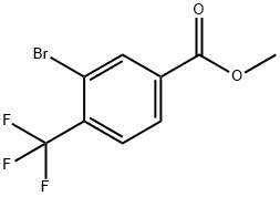 Methyl 3-bromo-4-(trifluoromethyl)benzoate Structure