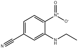 3-(ethylaMino)-4-nitrobenzonitrile Structure