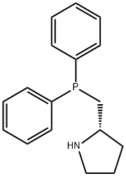 (S)-2-[(Diphenylphosphino)methyl]pyrrolidine, min. 97% Structure