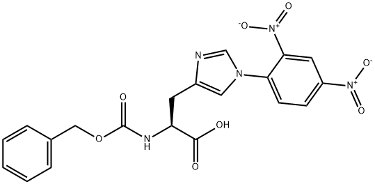 L-Histidine, 1-(2,4-dinitrophenyl)-N-[(phenylMethoxy)carbonyl]- Structure
