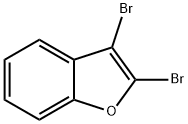 2,3-Dibromobenzofuran Structure