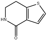 6.7-dihydrothieno[3.2.c]pyridin-4(5H)-one Structure