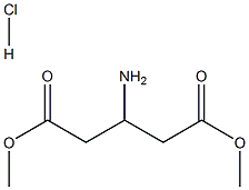 DiMethyl 3-aMinopentanedioate hydrochloride Structure