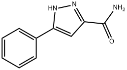 3-Phenyl-1H-pyrazole-5-carboxamide ,97% Structure