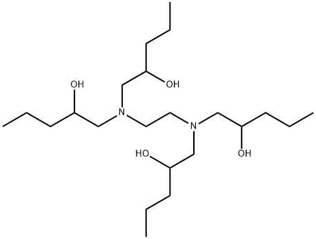 2-Pentanol, 1,1',1'',1'''-(1,2-ethandiyldinitrilo) tetrakis Structure