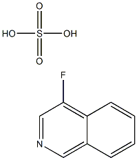 4-fluoroisoquinoline sulfate Structure