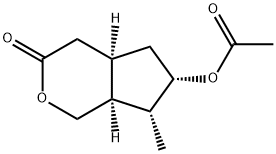 Isoboonein acetate Structure