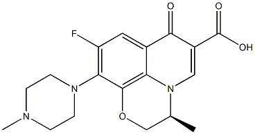 (R)-Levofloxacin Structure