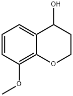 8-METHOXY-3,4-DIHYDRO-2H-1-BENZOPYRAN-4-OL Structure