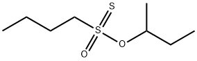 1-Butanesulfonothioic acid, S-butyl ester Structure