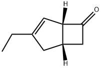(1S,5R)-3-ethyl-Bicyclo[3.2.0]hept-3-en-6-one Structure