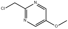 Pyrimidine, 2-(chloromethyl)-5-methoxy-, hydrochloride Structure