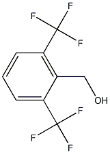 Benzenemethanol, 2,6-bis(trifluoromethyl)- Structure
