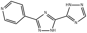 Pyridine,4-[5,5'-bi-1H-1,2,4-triazol]-3-yl- Structure