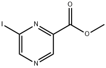 methyl 6-iodopyrazine-2-carboxylate Structure