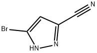 5-bromo-1H-Pyrazole-3-carbonitrile Structure