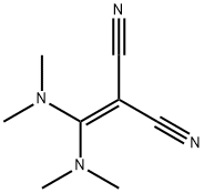 (bis-dimethylamino-methylene)-malononitrile Structure