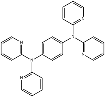 1,4-Benzenediamine,N1,N1,N4,N4-tetra-2-pyridinyl- Structure