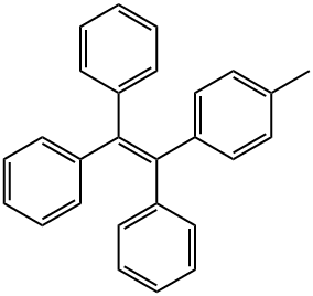 1-methyl-4-(1,2,2-triphenylethenyl)benzene Structure
