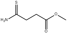 Butanoic acid, 4-amino-4-thioxo-, methyl ester Structure