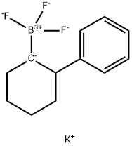 potassium trifluoro((1s,2s)-2-phenylcyclohexyl)borate Structure