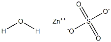 Zinc sulfate monohydrate Structure