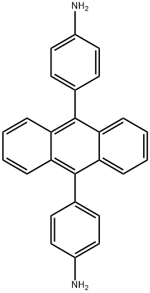 4-[10-(4-Aminophenyl)anthracen-9-yl]aniline Structure