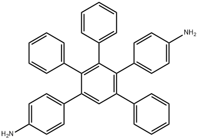 2',3',5'-triphenyl-[1,1':4',1''-terphenyl]-4,4''-diamine Structure