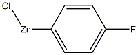 Zinc, chloro(4-fluorophenyl)- Structure