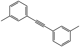 Benzene, 1,1'-(1,2-ethynediyl)bis[3-methyl- Structure