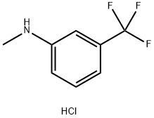 N-Methyl-3-(trifluoromethyl)aniline HCl Structure