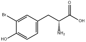3-Bromo-D-Tyrosine Structure