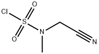 Methylcyanomethylsulfamoyl chloride Structure