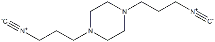 1,4-bis(3-isocyanopropyl)piperazine Structure