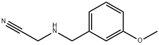2-(3-Methoxybenzylamino)acetonitrile Structure