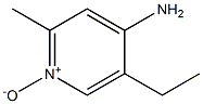 4-Pyridinamine,5-ethyl-2-methyl-, 1-oxide Structure