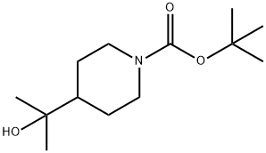 1-Boc-2-(piperidin-4-yl)propan-2-ol Structure