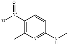 Methyl-(6-methyl-5-nitro-pyridin-2-yl)-amine Structure